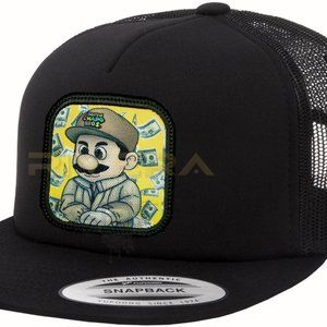 Chapo Bros Hat Lucky YM 701, La Chapizza JGL gorra bros, El Chapo embroidery Hat